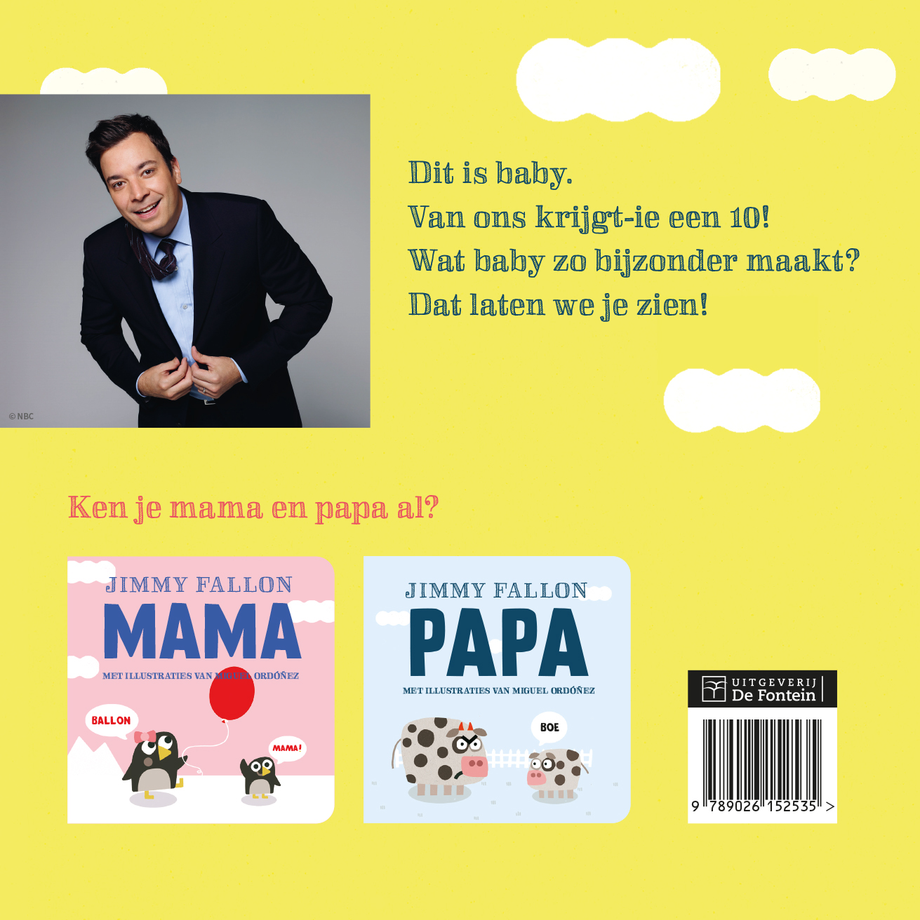 Achterkant van Baby