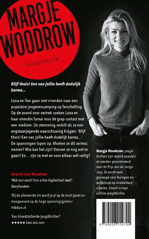 Achterkant van Smash