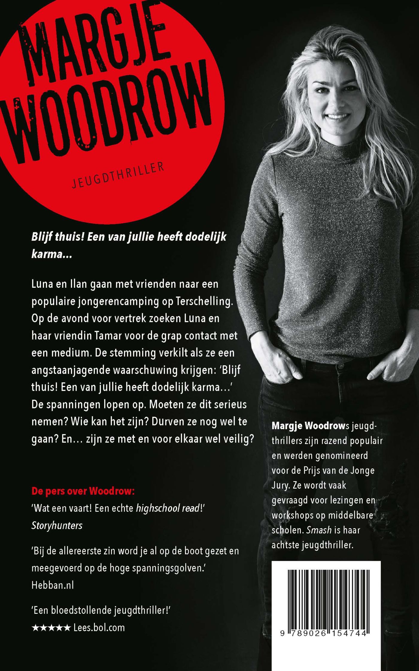 Achterkant van Smash