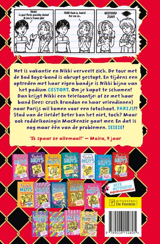 Achterkant van Droomreis Parijs?!