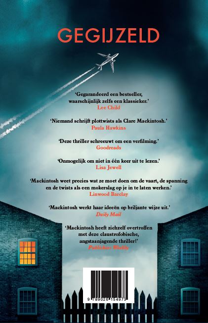 Achterkant van Gegijzeld