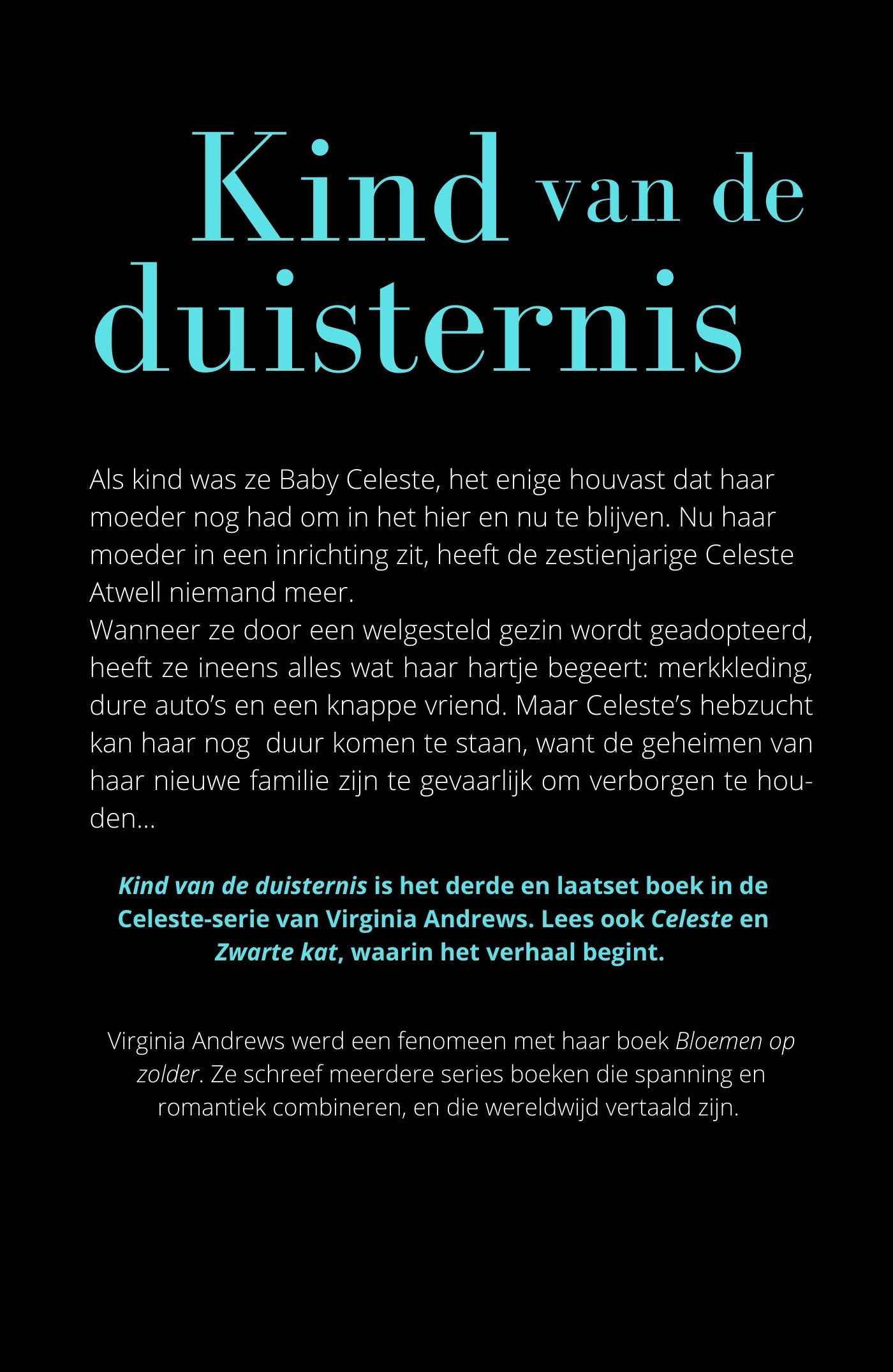 Achterkant van Kind van de duisternis