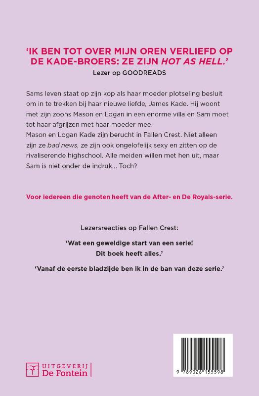 Achterkant van Val voor jou