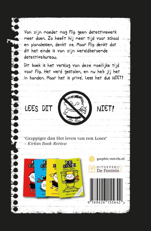 Achterkant van Lees dit niet!