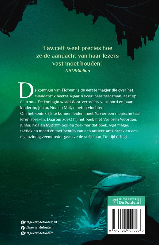 Achterkant van Het eiland van verloren woorden