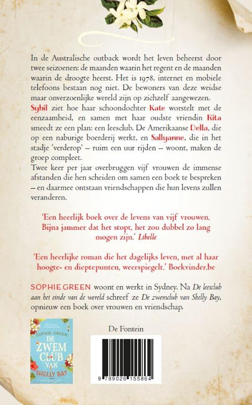Achterkant van De leesclub aan het einde van de wereld