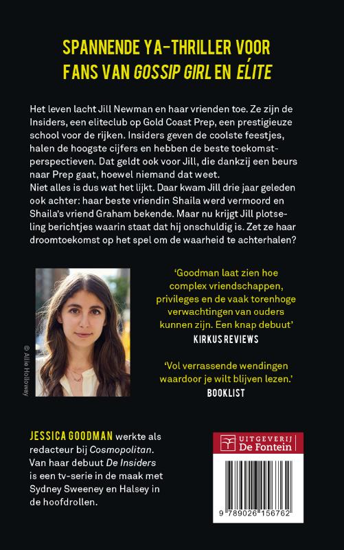 Achterkant van De insiders