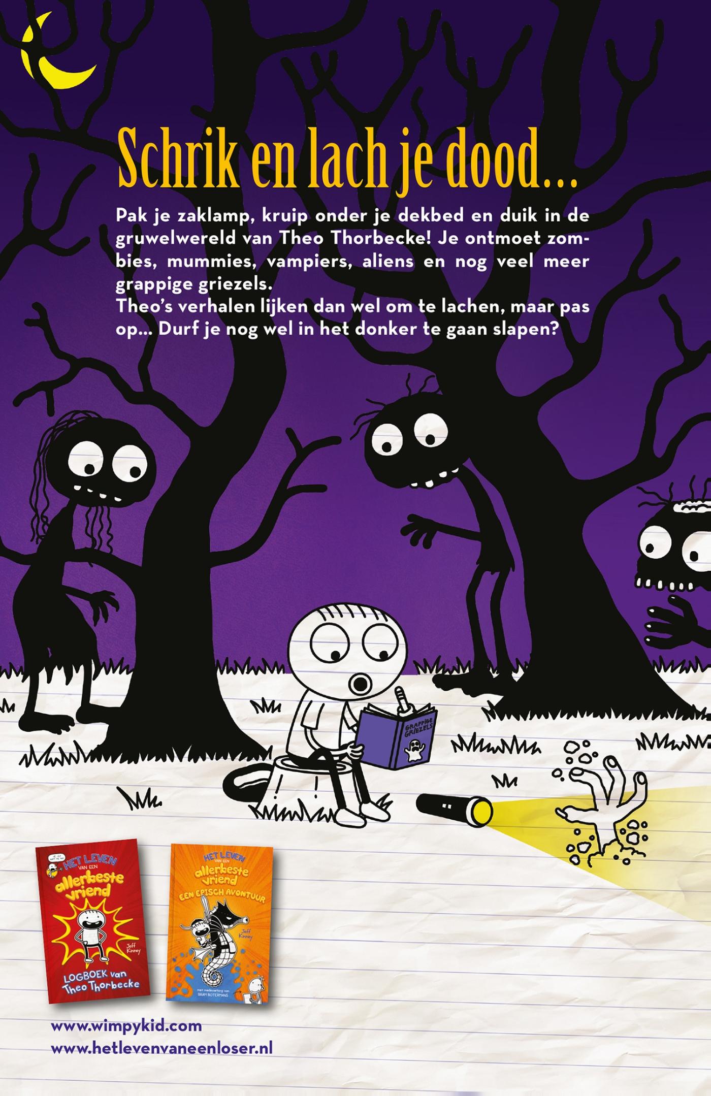 Achterkant van Grappige griezels