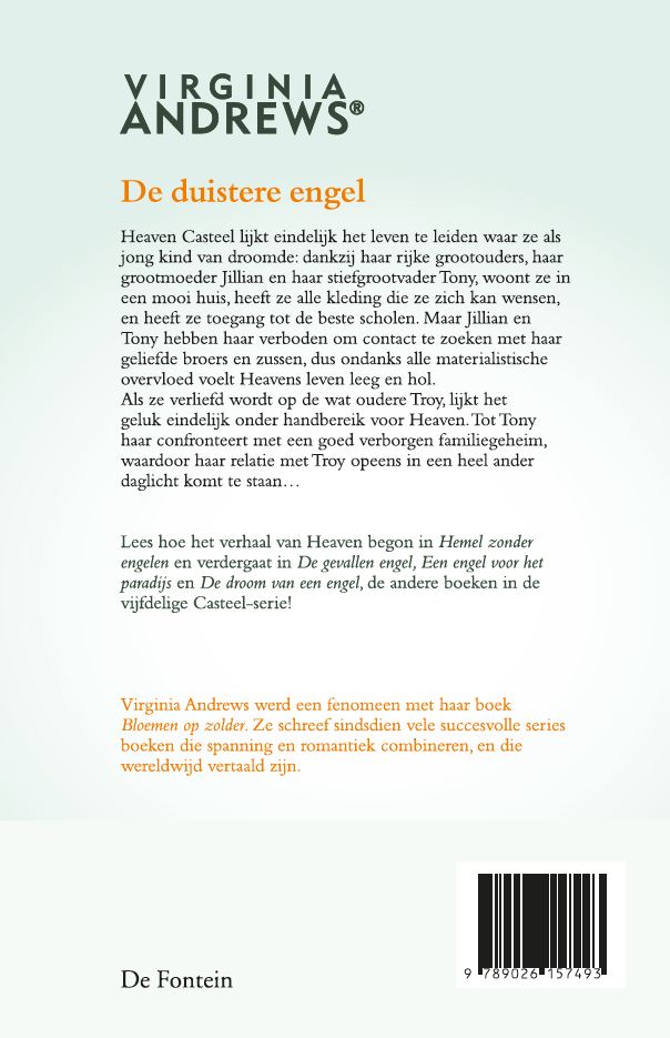 Achterkant van De duistere engel