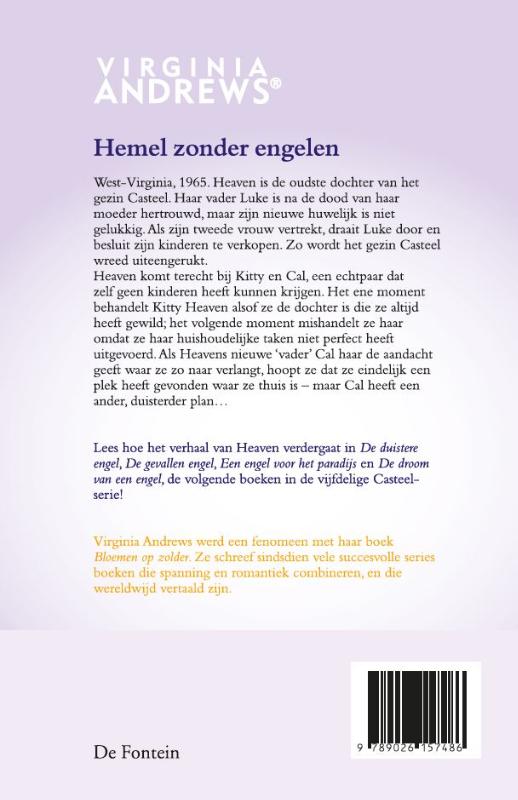 Achterkant van Hemel zonder engelen