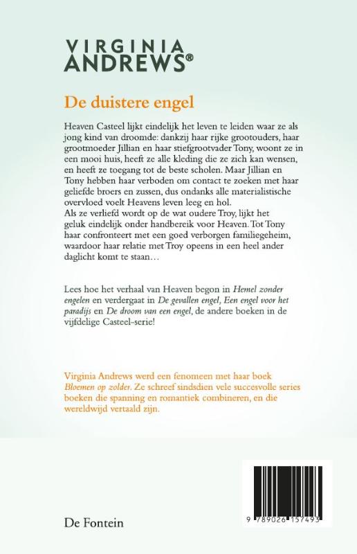 Achterkant van De duistere engel