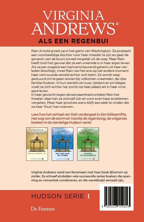 Achterkant van Als een regenbui