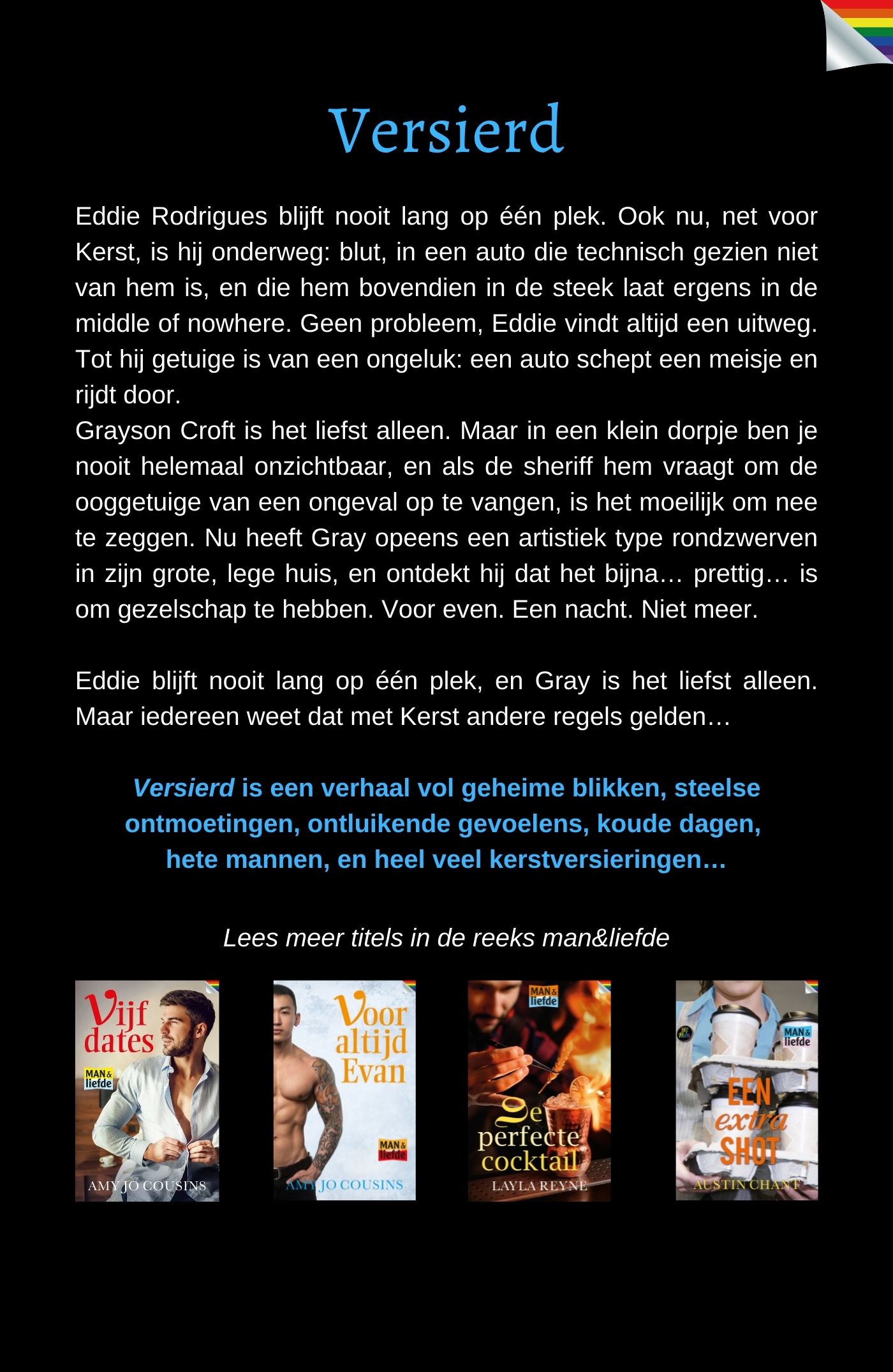 Achterkant van Versierd