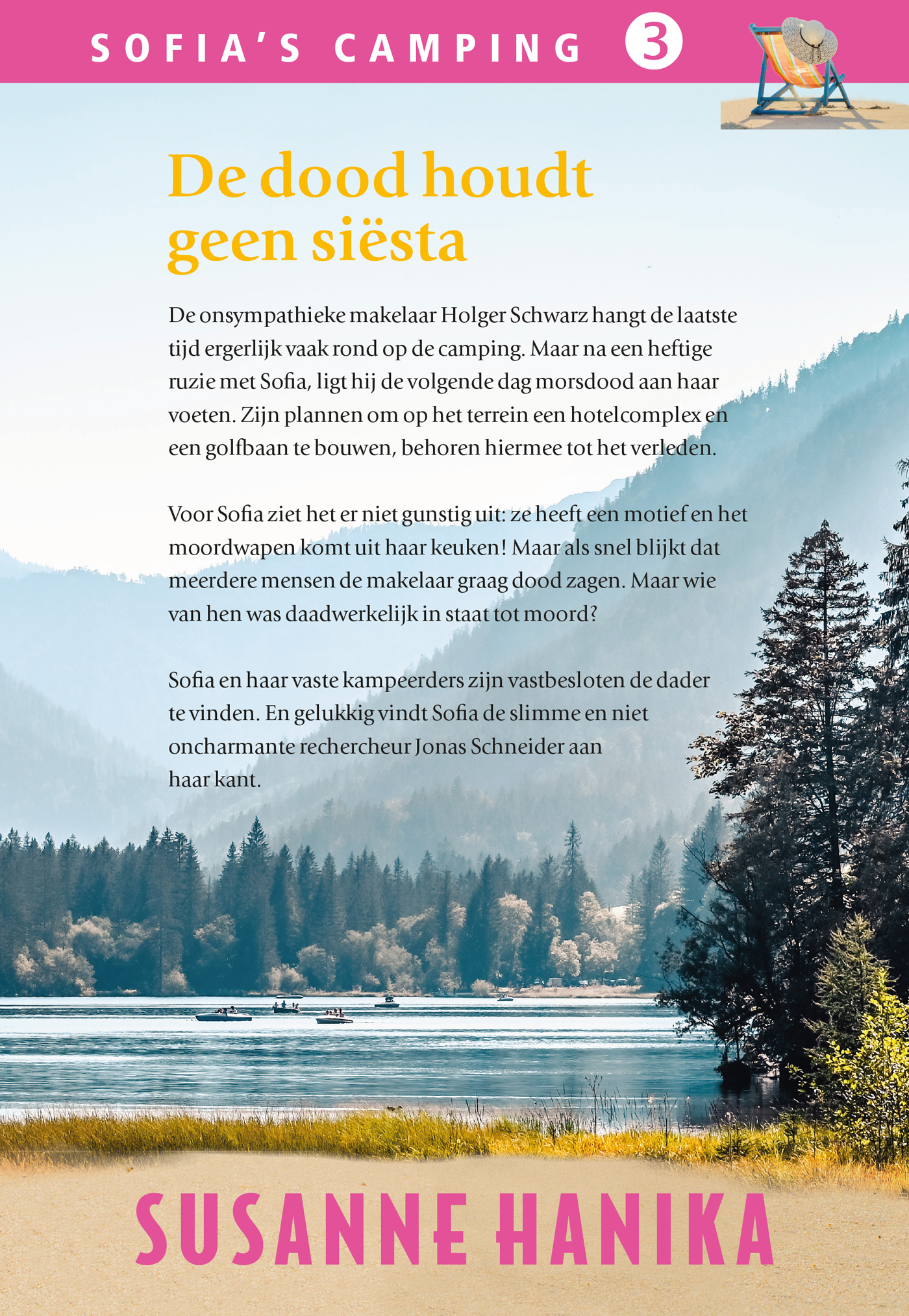 Achterkant van De dood houdt geen siësta