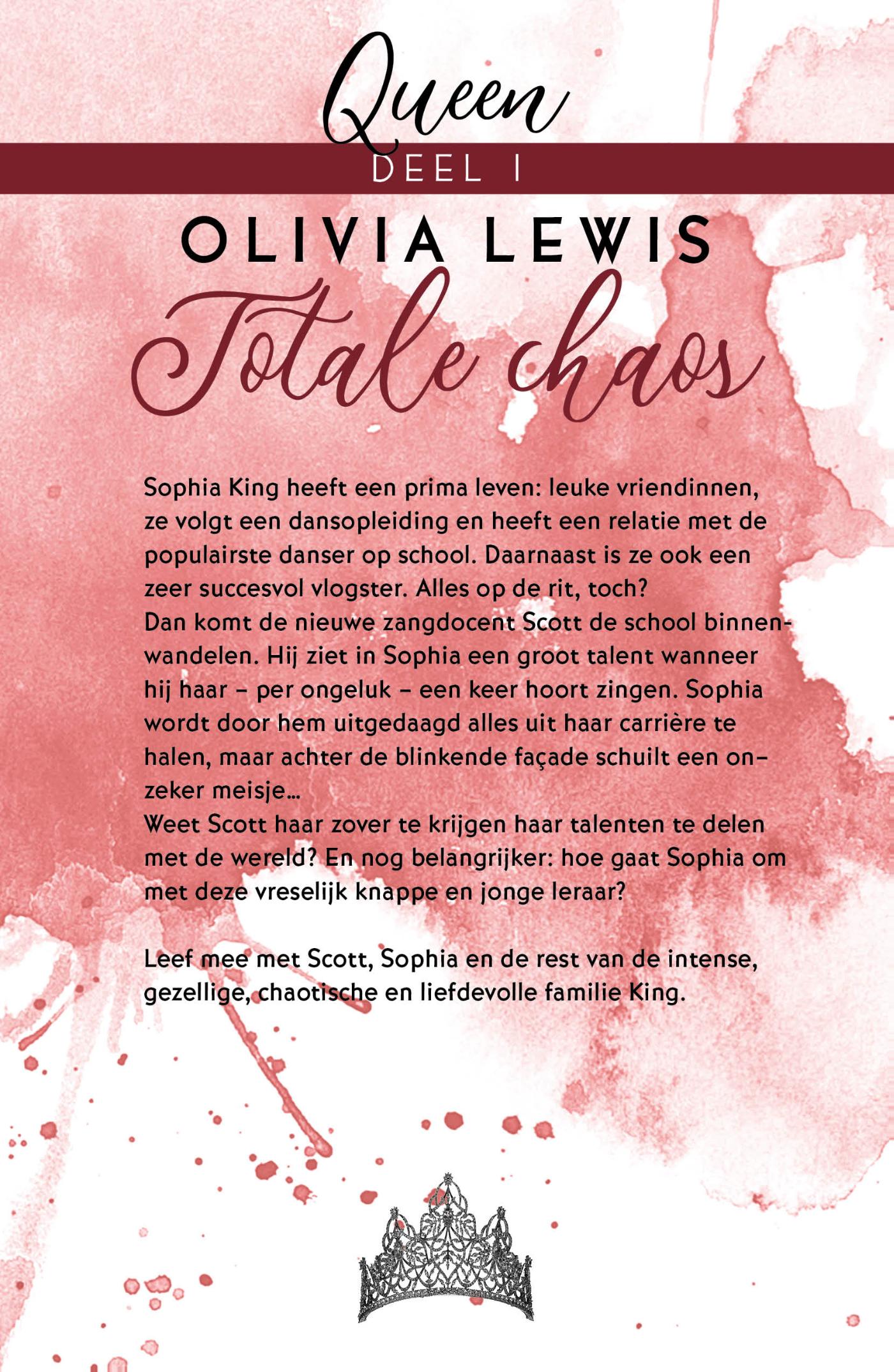 Achterkant van Totale chaos