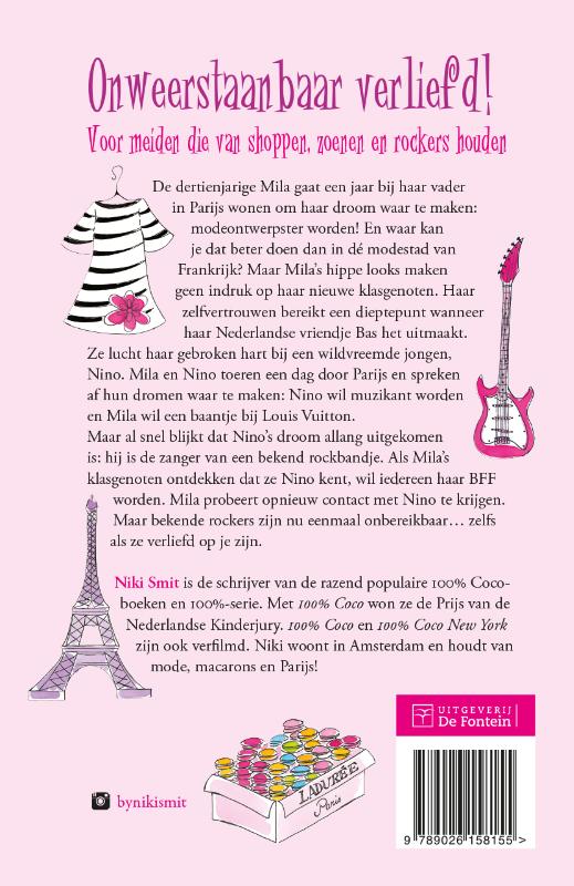 Achterkant van 100% Mila