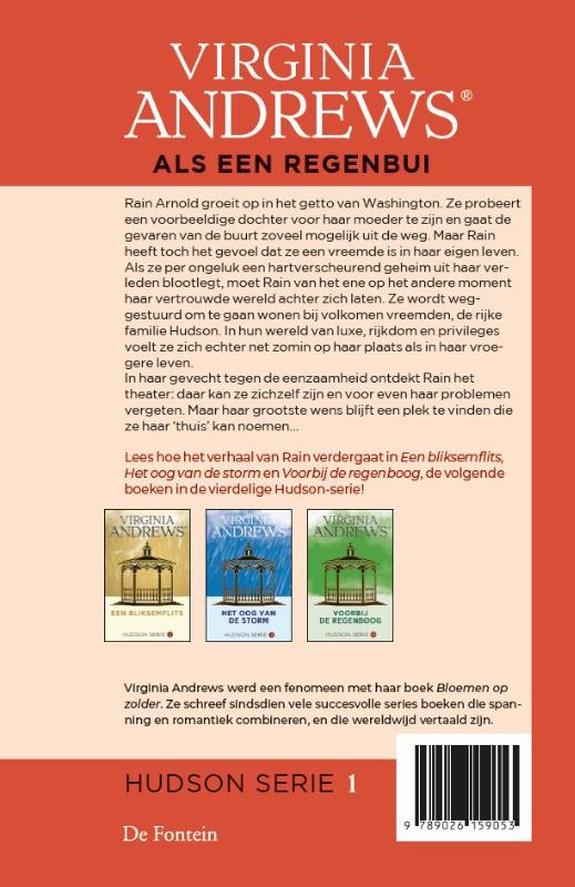Achterkant van Als een regenbui