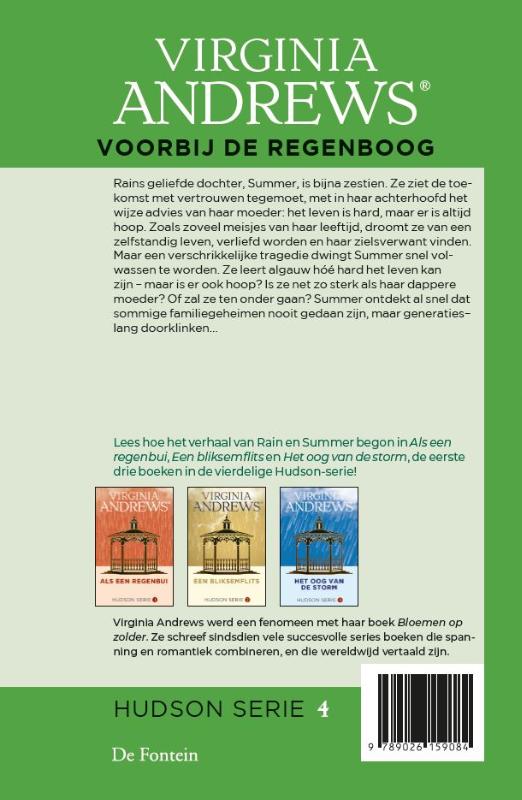 Achterkant van Voorbij de regenboog