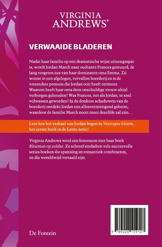 Achterkant van Verwaaide bladeren