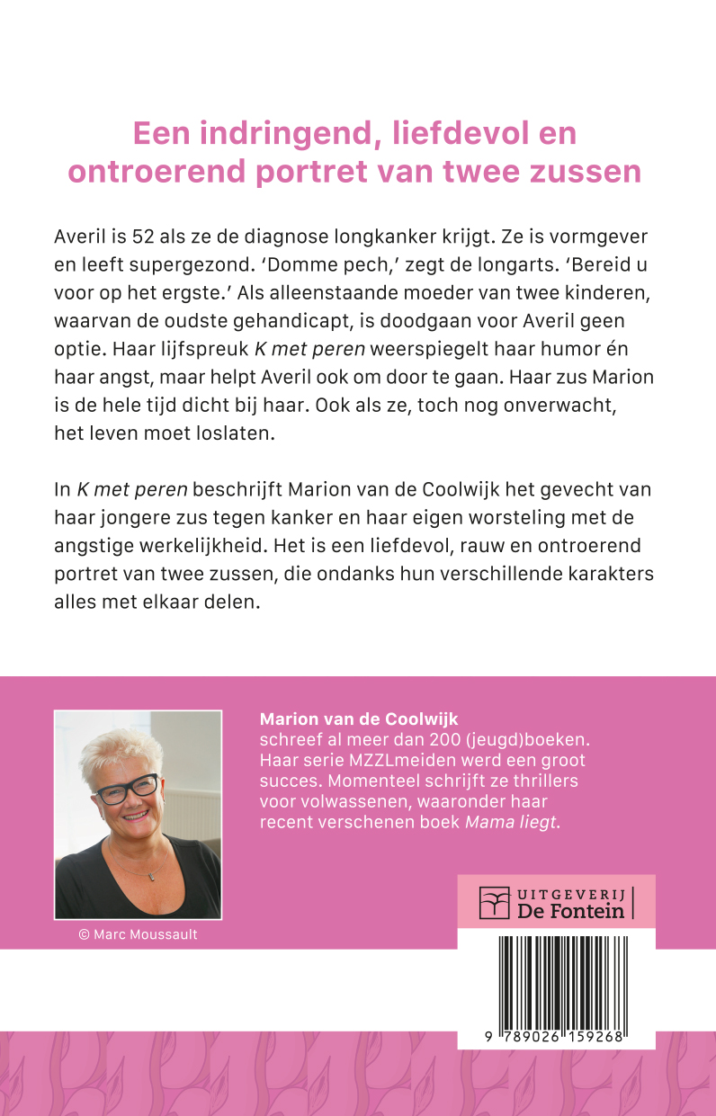 Achterkant van K met peren