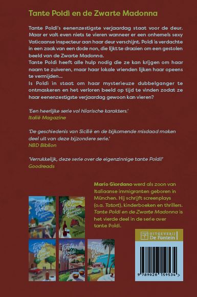 Achterkant van Tante Poldi en de Zwarte Madonna