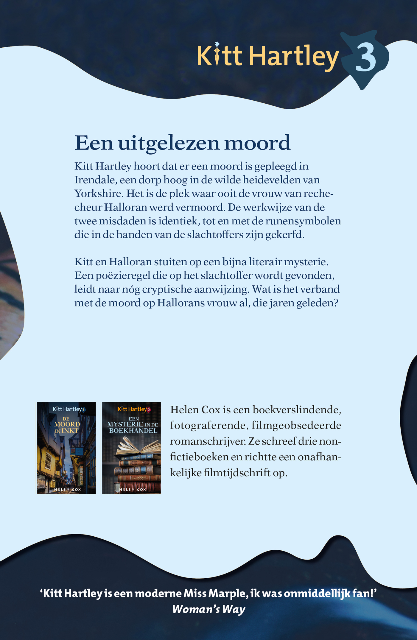Achterkant van Een uitgelezen moord