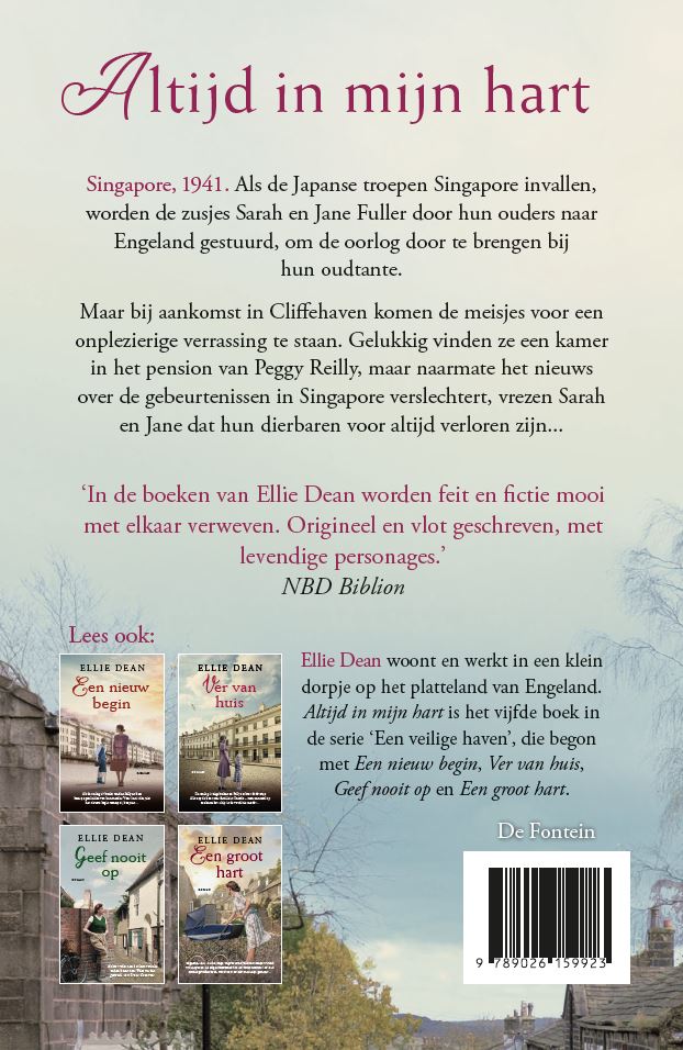 Achterkant van Altijd in mijn hart