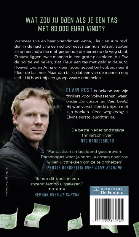 Achterkant van Geen weg terug