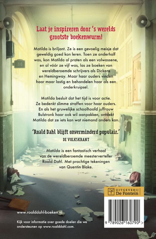 Achterkant van Matilda