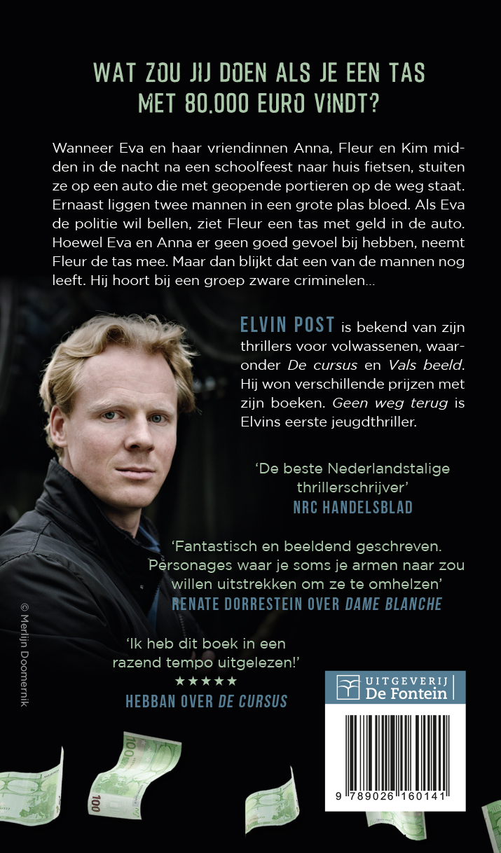 Achterkant van Geen weg terug