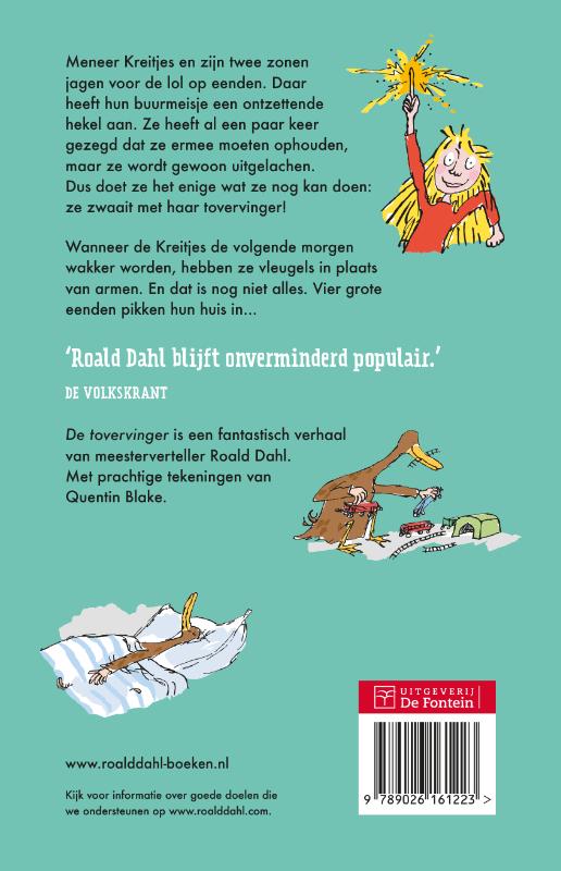 Achterkant van De tovervinger