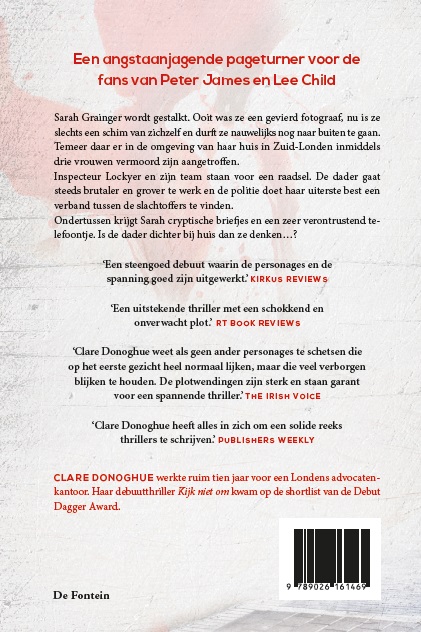 Achterkant van Kijk niet om