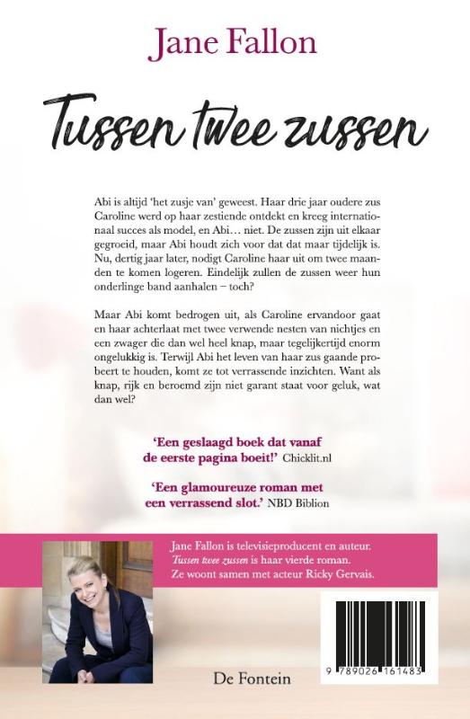 Achterkant van Tussen twee zussen