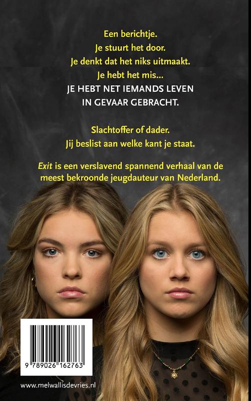 Achterkant van Exit