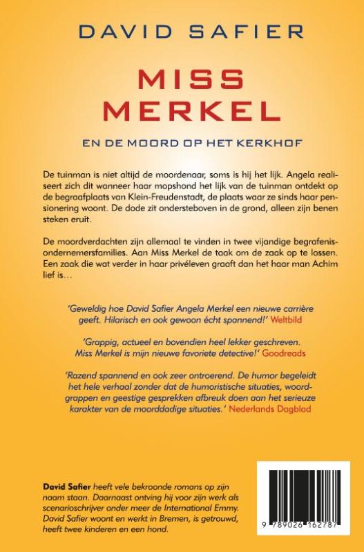 Achterkant van Miss Merkel en de moord op het kerkhof
