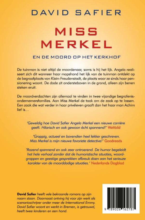 Achterkant van Miss Merkel en de moord op het kerkhof