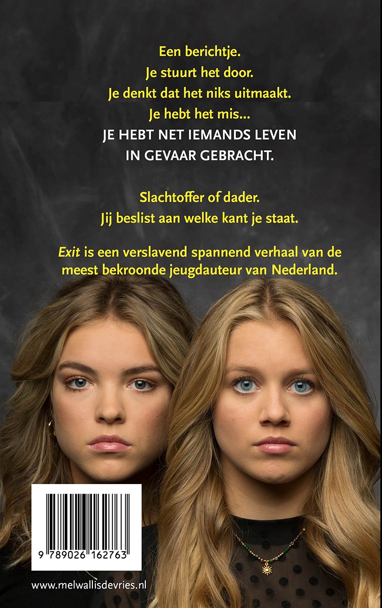 Achterkant van Exit