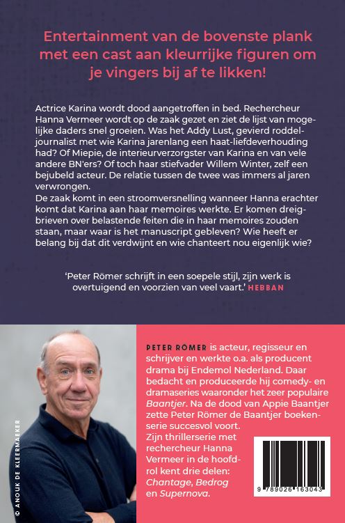 Achterkant van Chantage