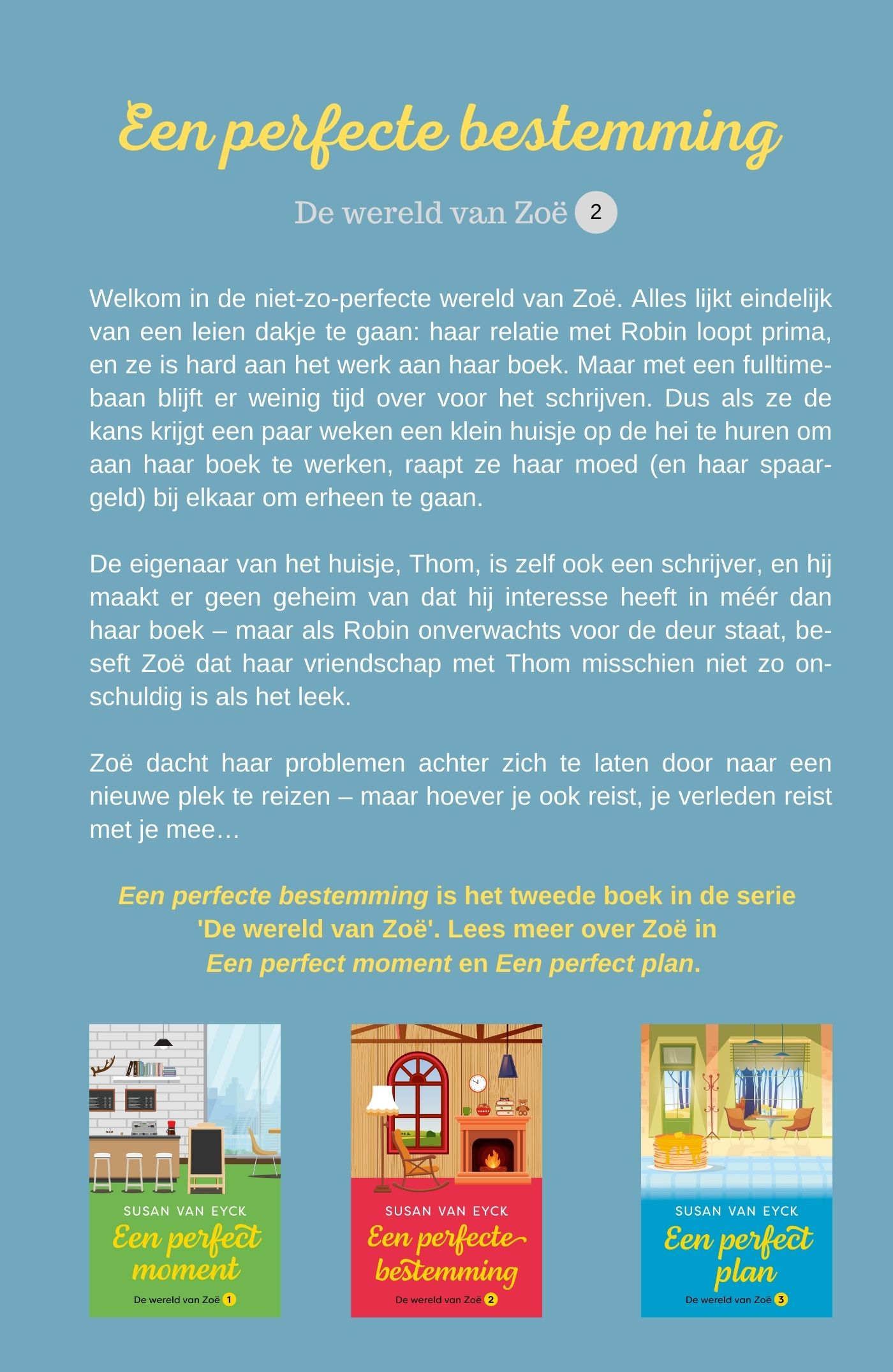 Achterkant van Een perfecte bestemming