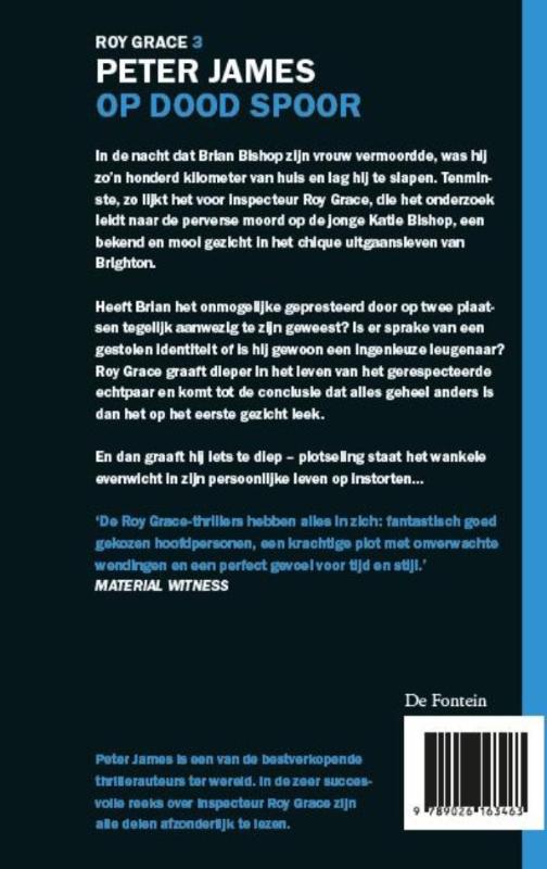 Achterkant van Op dood spoor