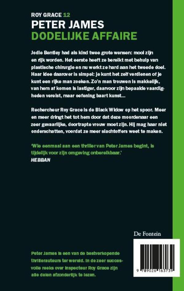 Achterkant van Dodelijke affaire