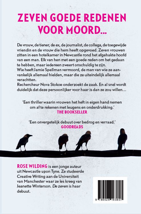 Achterkant van De zeven