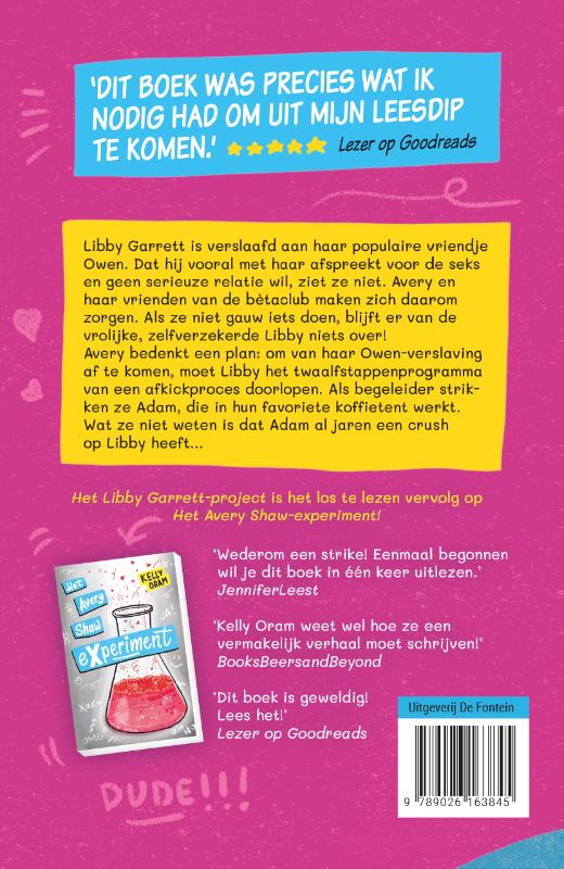Achterkant van Het Libby Garrett-project