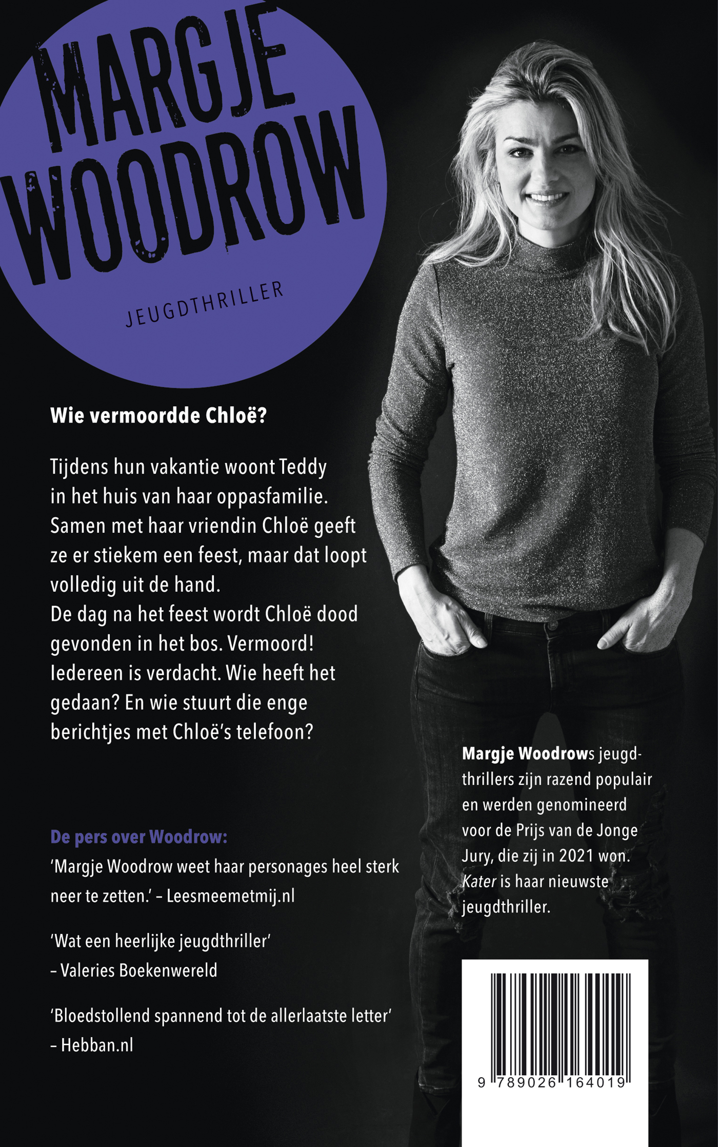 Achterkant van Kater