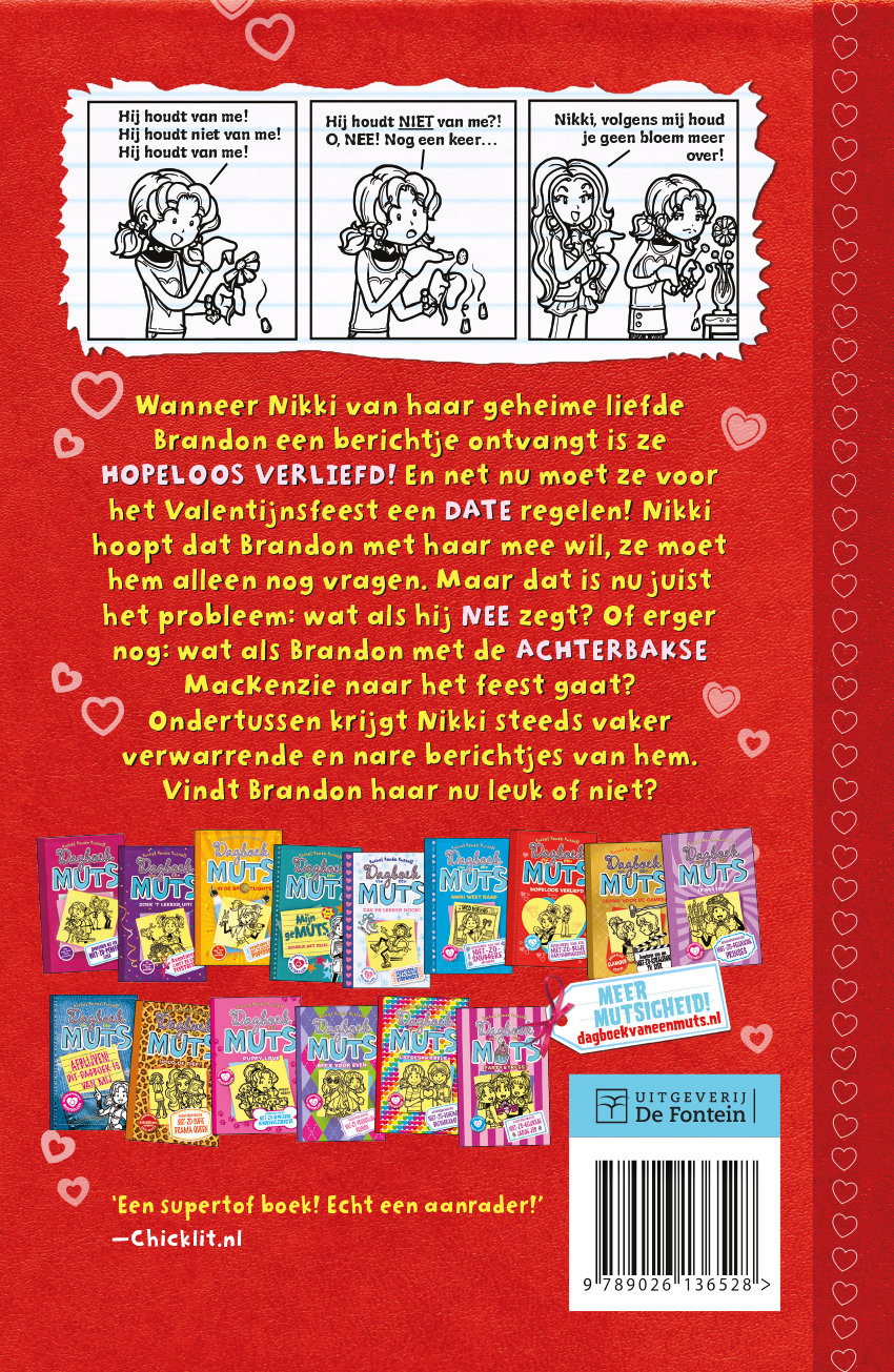 Achterkant van Hopeloos verliefd