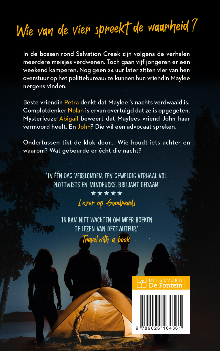 Achterkant van Toen waren er nog vier