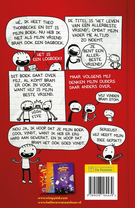Achterkant van Logboek van Theo Thorbecke