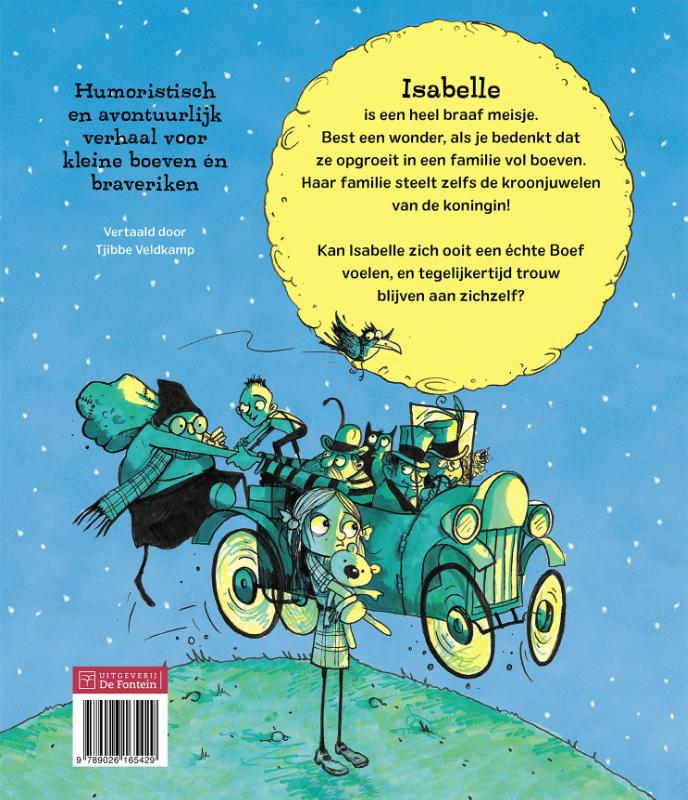 Achterkant van Isabelle en de boeven