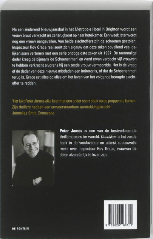 Achterkant van Doodskus