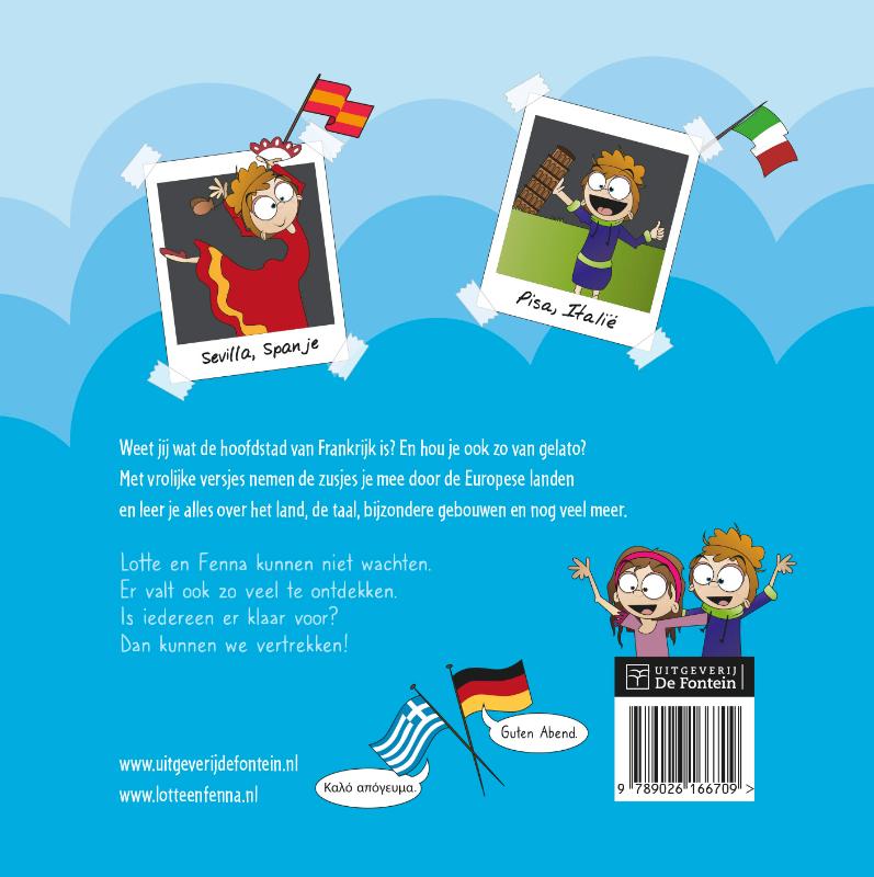 Achterkant van Op reis door Europa